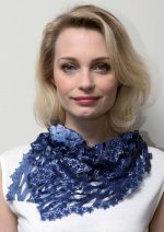 画像1: シルクオンブレ・カットワークプチスカーフ ”エトワール・フィラント（流れ星)"  (1)