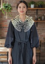 画像4: シルクカラー（付け襟タイプ） ”カスケード＆棚田"  (4)